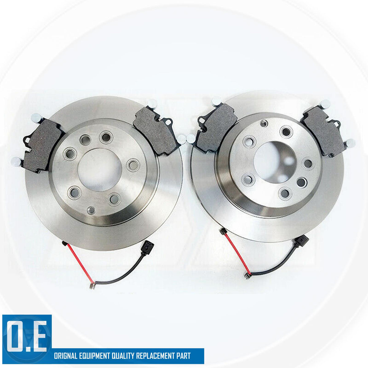 FOR VW TOUAREG 3.0 TDI 2006-2018 FRONT REAR HIGH CARBON BRAKE DISCS PADS SENSORS