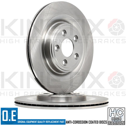 FOR JAGUAR S TYPE XF XJ XK OE QUALITY REAR BRAKE DISCS & PADS 326mm