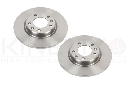 FOR CITROEN BERLINGO C4 PICASSO DS4 REAR BRAKE DISCS & PADS 268mm (SOLID DISCS)