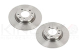 FOR VAUXHALL ASTRA COMBO GRANDLAND REAR BRAKE DISCS & PADS 268mm (SOLID DISCS)