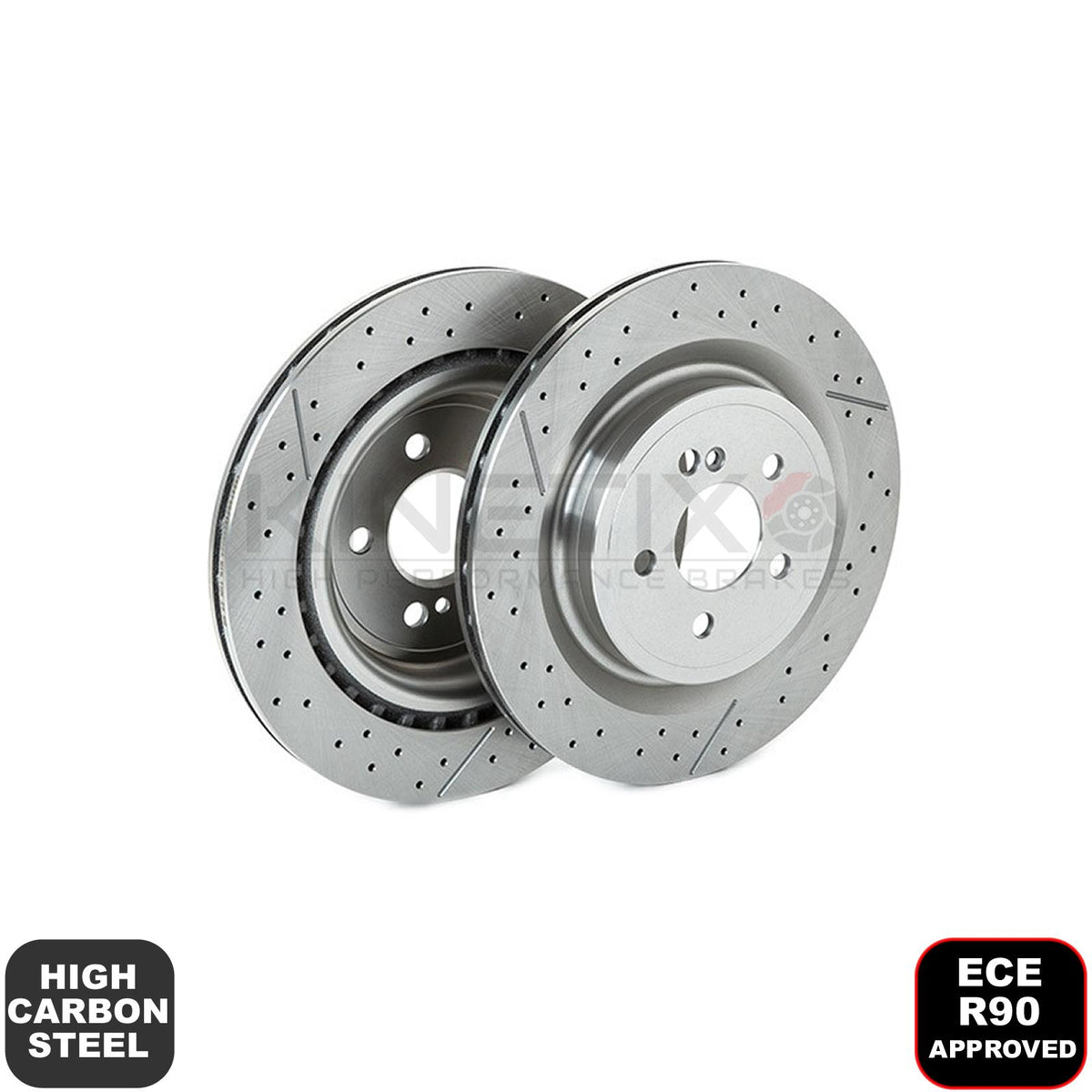 FOR MERCEDES A45 CLA45 GLA45 AMG REAR BRAKE DISCS PADS WEAR WIRE SENSOR 330mm