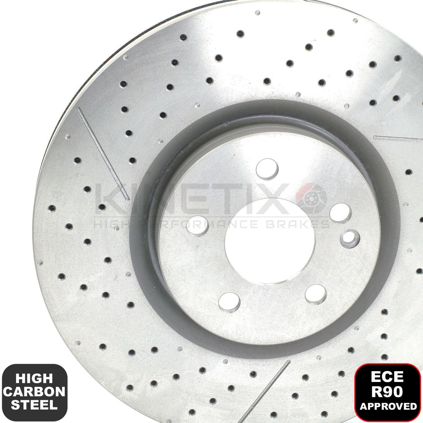 FOR MERCEDES A45 CLA45 GLA45 AMG FRONT BRAKE DISCS PADS WEAR WIRE SENSOR 350mm