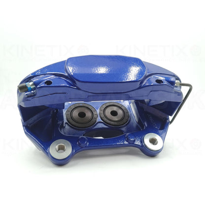 FOR VW CADDY MK3 MK4 MACAN 4 POT COMPLETE CALIPER PADS BIG BRAKE UPGRADE KIT (345mm X 30mm) BLUE