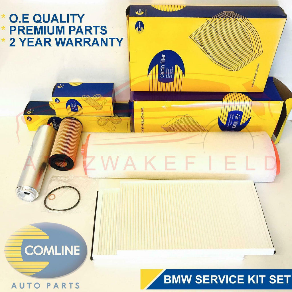 SERVICE KIT for BMW 5 SERIES E60 E61 525d 530d AIR OIL DIESEL FUEL POLLEN FILTER
