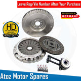 FOR VW BORA 1.9 TDi 115 BHP DUALMASS TO SOLIDMASS FLYWHEEL CLUTCH KIT SET
