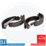 FOR SEAT IBIZA SKODA FABIA VW POLO REAR PARKING HAND BRAKE HANDBRAKE SHOES SET