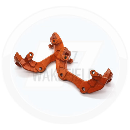 FITS FORD FOCUS 2.5 ST MK2 FRONT LEFT RIGHT BRAKE CALIPER CARRIER SLIDERS ORANGE