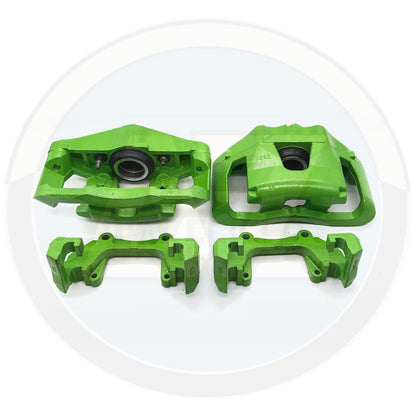 FITS FORD FOCUS 2.5 ST MK2 FRONT LEFT RIGHT BRAKE CALIPER CARRIER SLIDERS GREEN