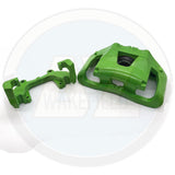 FITS FORD FOCUS 2.5 ST MK2 FRONT LEFT RIGHT BRAKE CALIPER CARRIER SLIDERS GREEN
