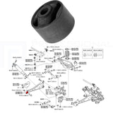 REAR AXLE SUSPENSION TRAILING CONTROL ARM BUSH FOR TOYOTA RAV-4 RAV4 2012-2018