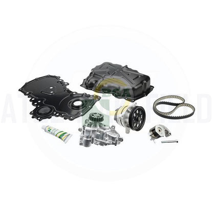 FOR TRANSIT TOURNEO CUSTOM 17-19 TIMING BELT TENSIONER COVER OIL WATER PUMP KIT