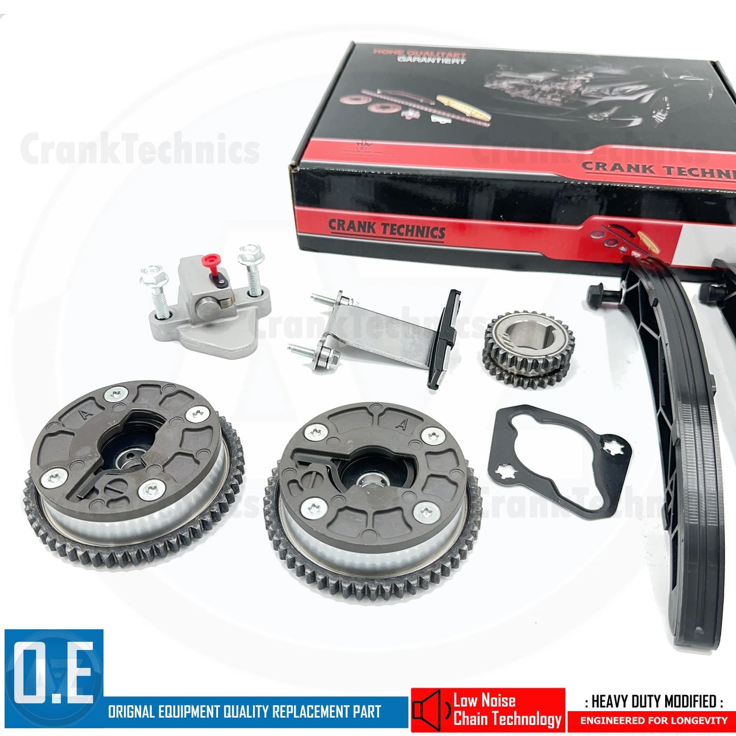 FOR OPEL VAUXHALL MOKKA / MOKKA X 1.4 TIMING CHAIN KIT & VVT HUB CAM GEARS