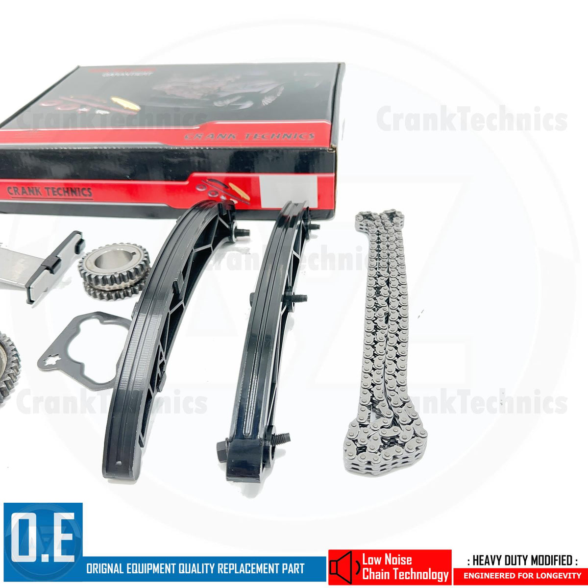 FOR OPEL VAUXHALL MOKKA / MOKKA X 1.4 TIMING CHAIN KIT & VVT HUB CAM GEARS