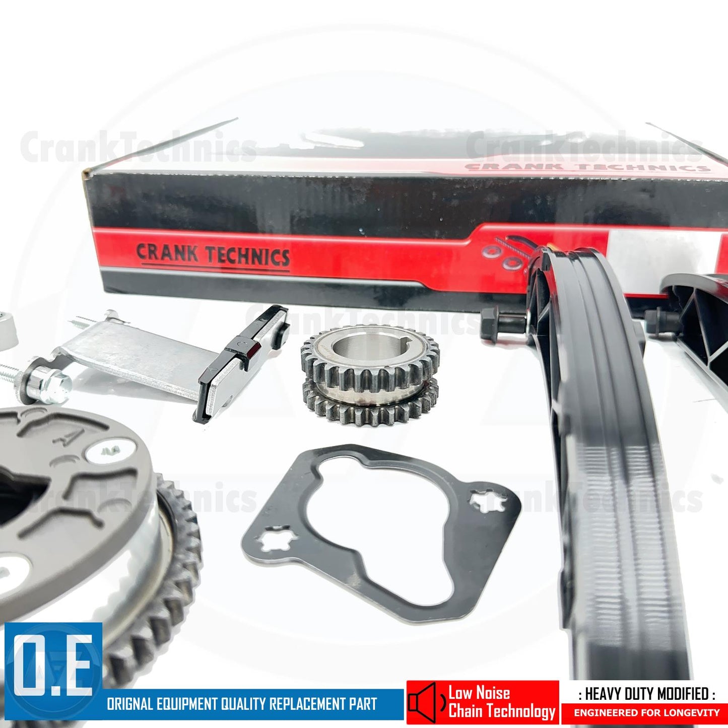 FOR OPEL VAUXHALL INSIGNIA (B) 1.5 B15 TIMING CHAIN KIT & VVT HUB CAM GEARS