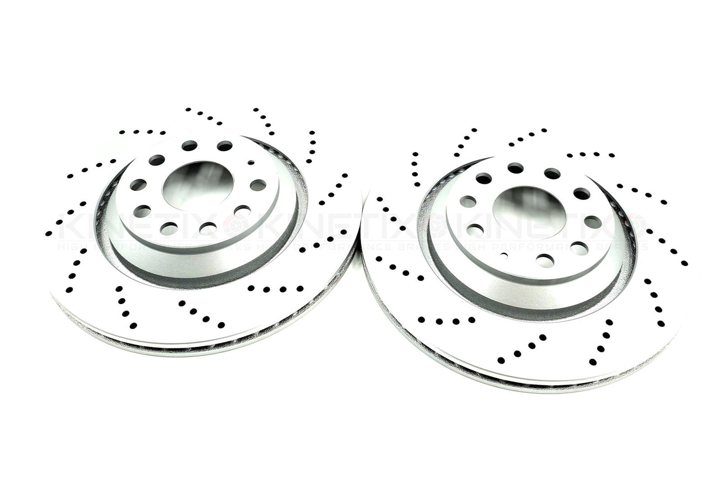 FOR CUPRA FORMENTOR VZ5 DRILLED FRONT REAR BRAKE DISCS BREMBO PADS 375mm 310mm