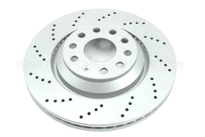 FOR CUPRA FORMENTOR VZ5 DRILLED FRONT REAR BRAKE DISCS BREMBO PADS 375mm 310mm