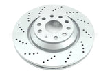 FOR VW ARTEON R TIGUAN R 2.0 DRILLED FRONT REAR BRAKE DISCS 357mm 310mm FR/RR