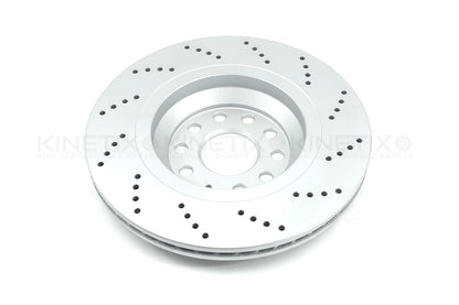 FOR CUPRA FORMENTOR VZ5 DRILLED FRONT REAR BRAKE DISCS BREMBO PADS 375mm 310mm