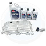 ALUMINIUM 8HP AUTOMATIC TRANSMISSION GEARBOX SUMP PAN FILTER 8L MILLERS OIL