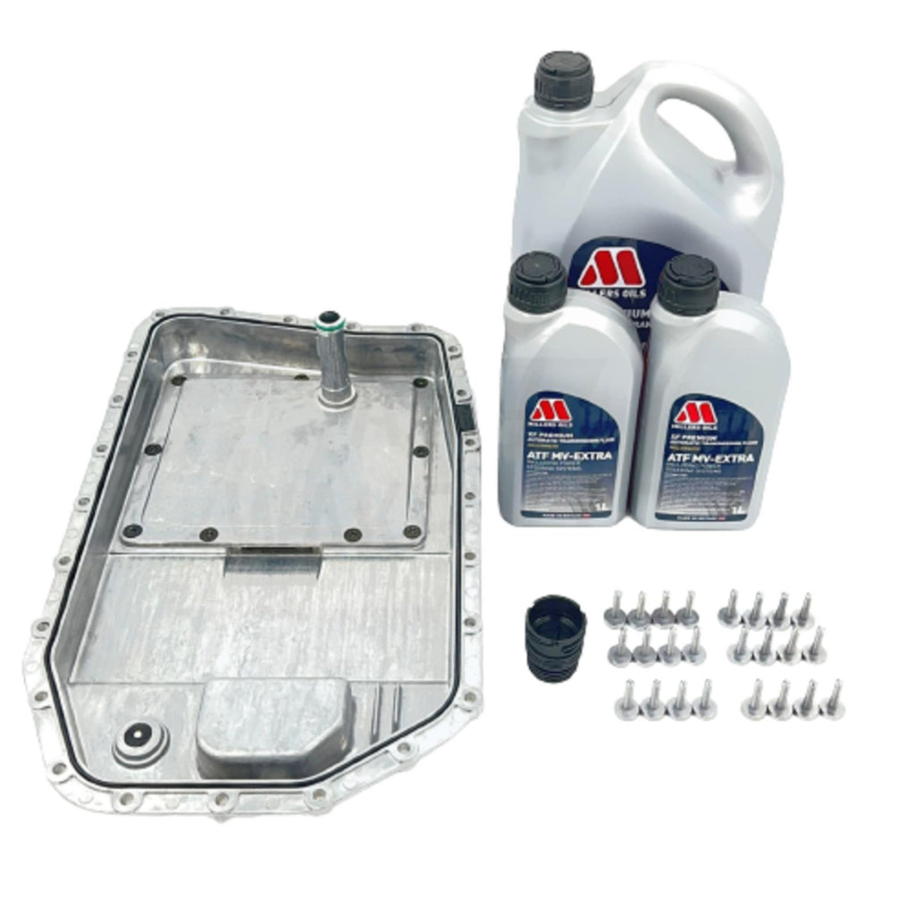 FOR BMW 335i E90 E91 E92 E93 ALUMINIUM TRANSMISSION GEARBOX SUMP PAN FILTER OIL