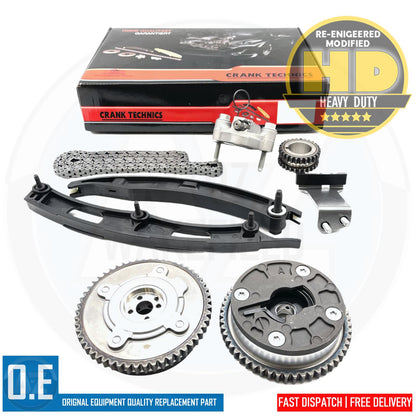FOR OPEL KARL VAUXHALL VIVA 1.0 B10XL B10XE 15-18 TIMING CHAIN KIT & VVT GEARS