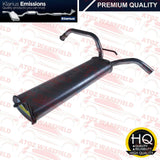 TOYOTA AYGO PEUGEOT 107 CITREON C1 1.0 05- GENUINE WALKER REAR EXHAUST BACK BOX