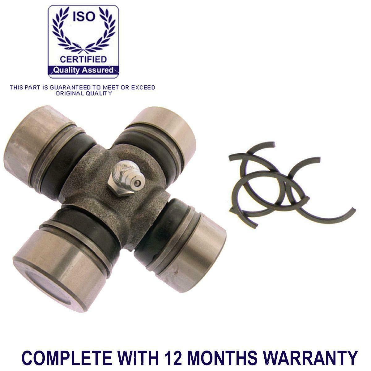 FOR TOYOTA HI LUX PICK UP 1984 to 2006 FRONT & REAR PROPSHAFT UJ UNIVERSAL JOINT