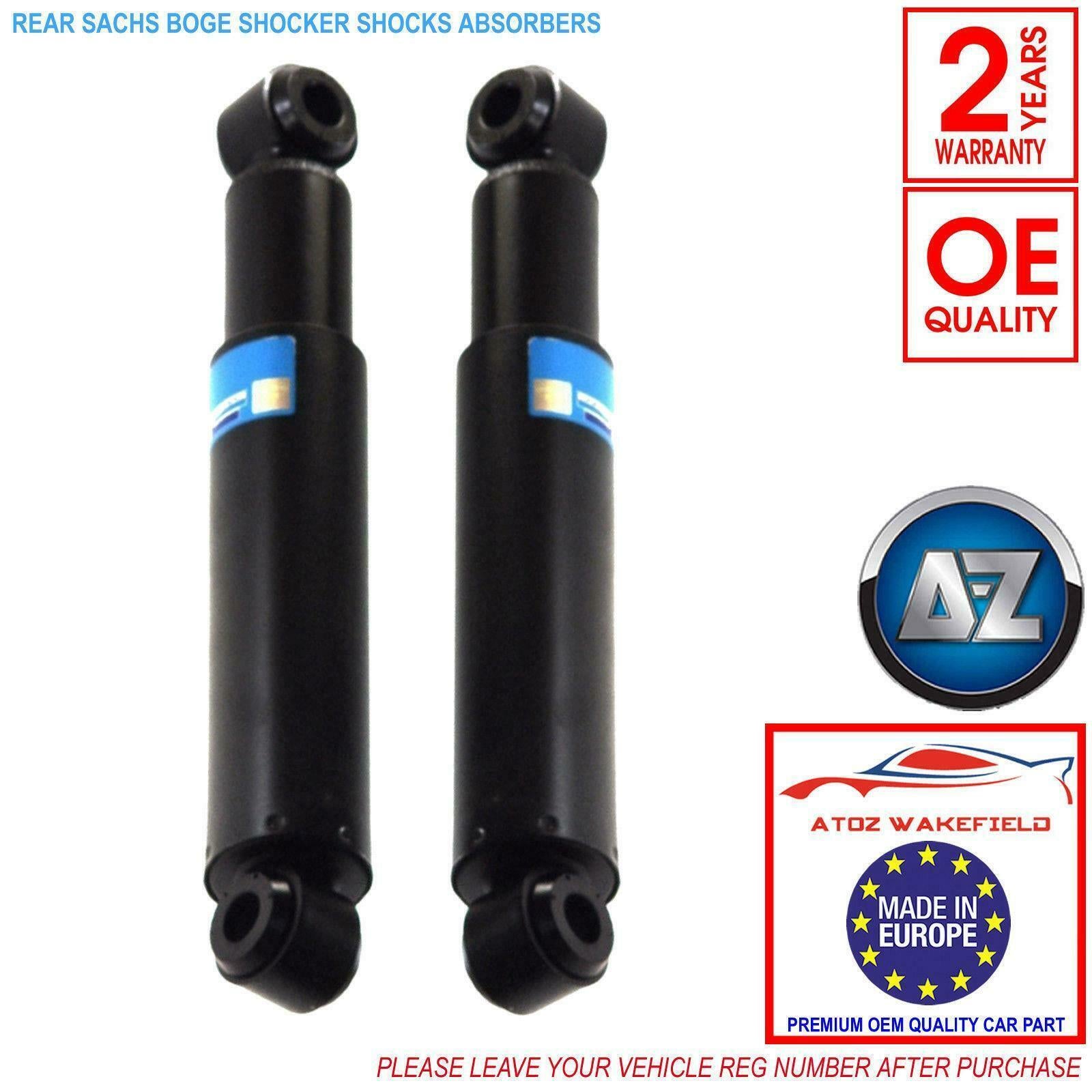 TOYOTA HIACE HI ACE 1983-1989 REAR SHOCKS ABSORBERS SHOCKERS – AZCARPARTSUK