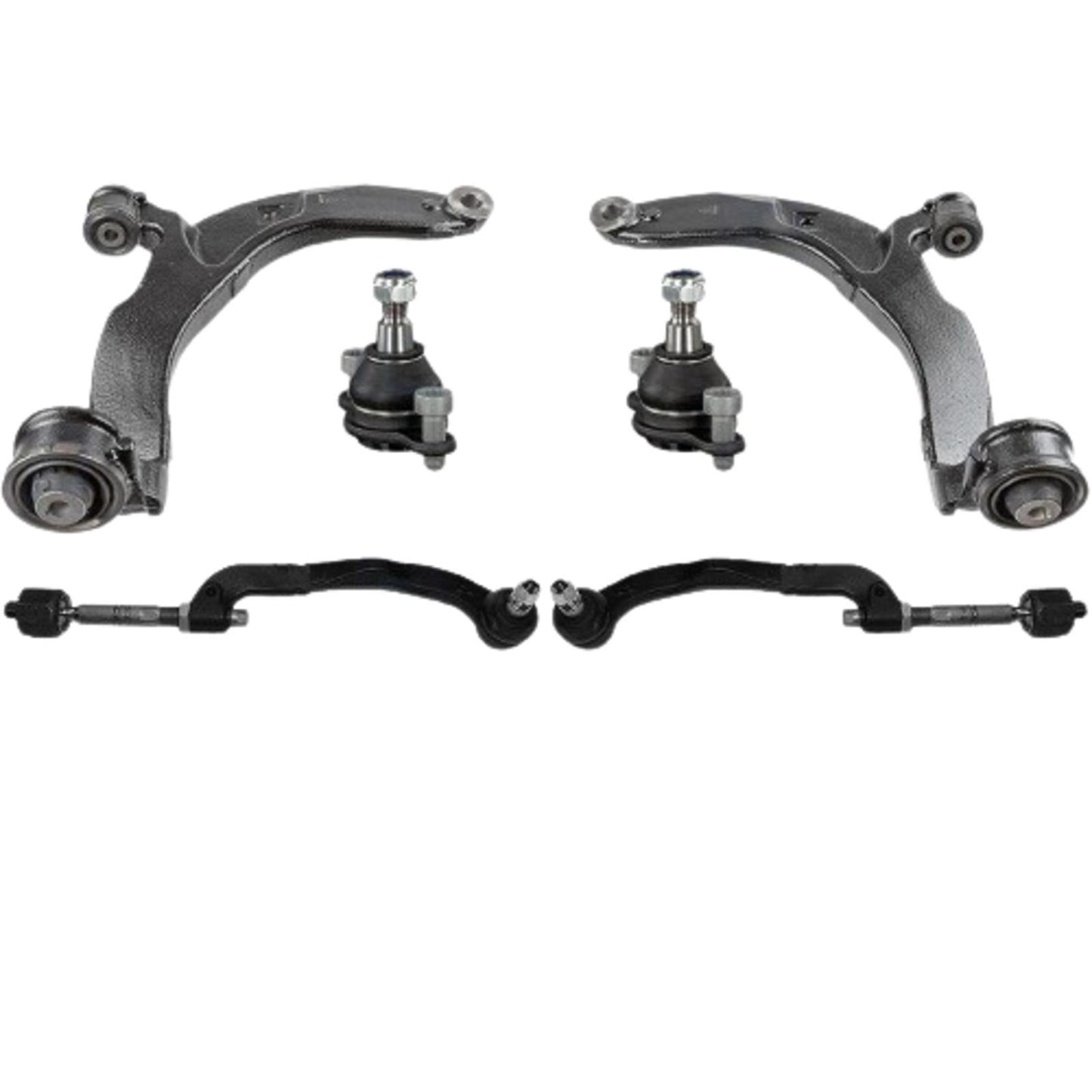 FOR VW TRANSPORTER T6 FRONT SUSPENSION WISHBONE ARMS BALL JOINTS TRACK TIE RODS
