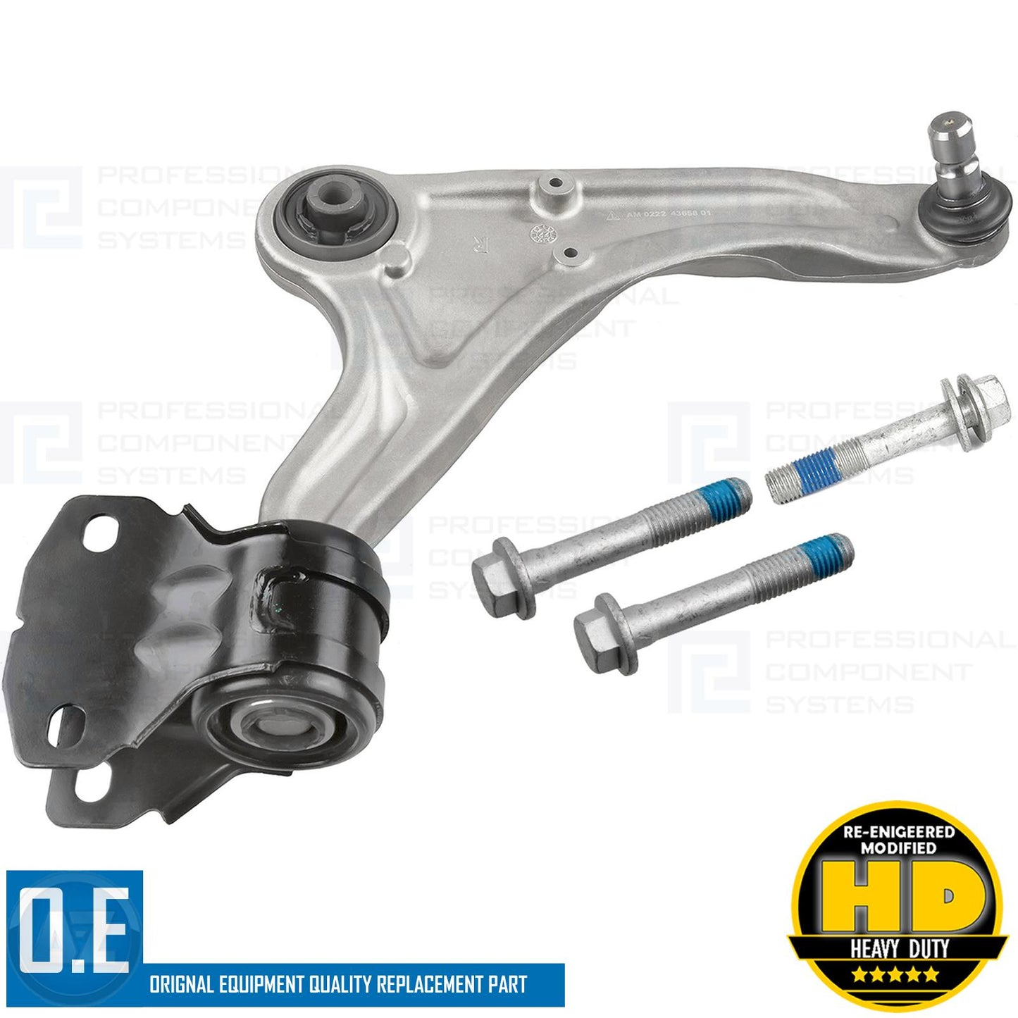 FOR FORD MONDEO 2014- MK5 FRONT LOWER LEFT RIGHT SUSPENSION WISHBONES ARMS BOLTS
