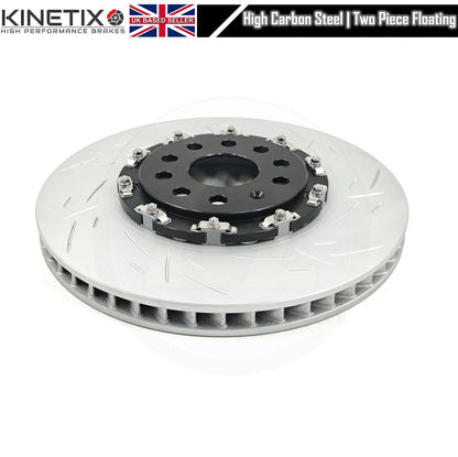 FOR VW GOLF R MK7/7.5 FRONT REAR TWO PIECE FLOATING BRAKE DISCS CERAMIC PADS