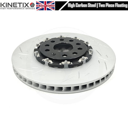 FOR VW GOLF R MK7/7.5 FRONT REAR TWO PIECE FLOATING BRAKE DISCS CERAMIC PADS