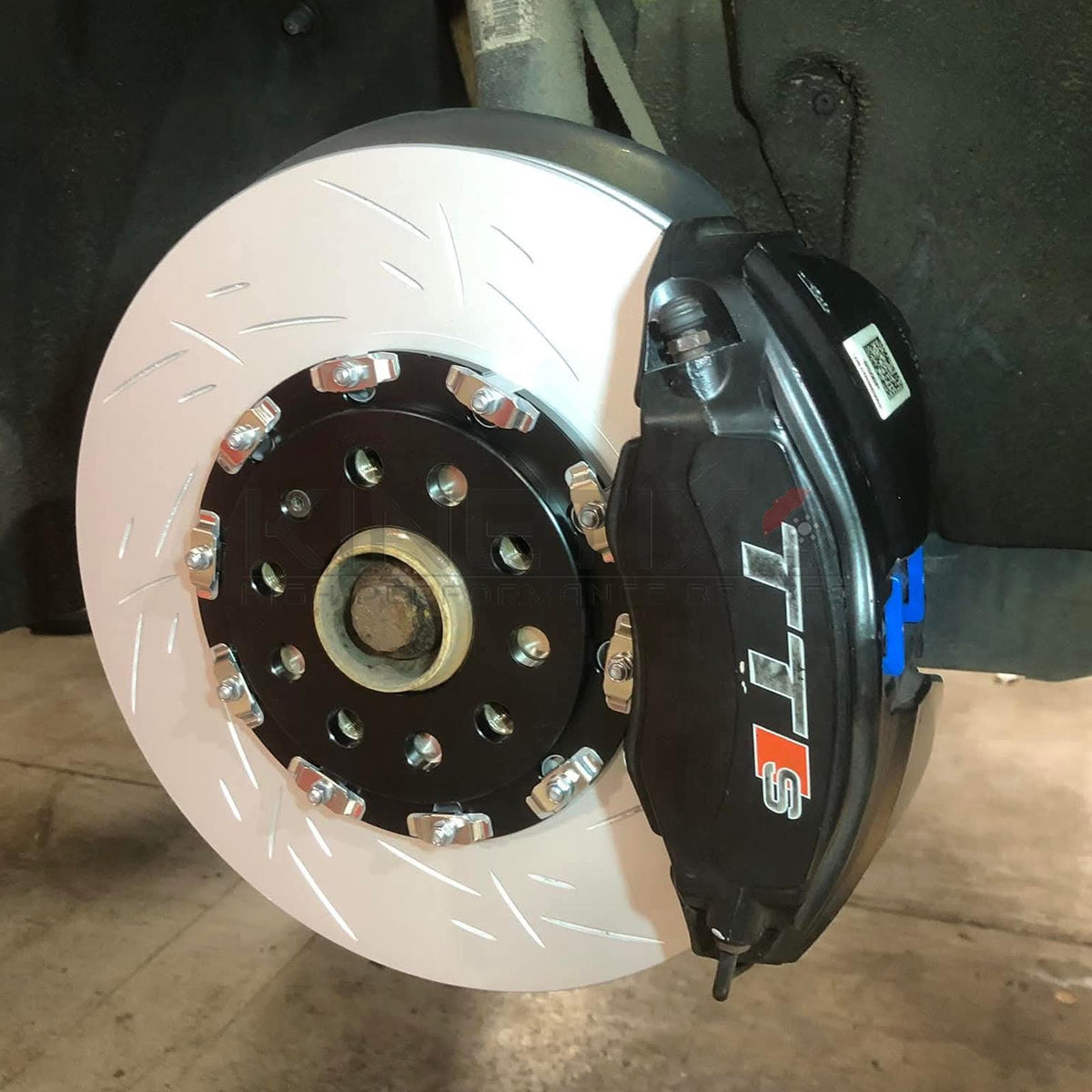 FOR AUDI S3 8V 8Y SQ2 TWO PIECE FLOATING FRONT BRAKE DISCS Xtra PADS 340mm