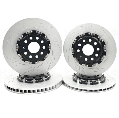 FOR AUDI SQ2 FRONT REAR TWO PIECE FLOATING BRAKE DISCS PAIR 340mm 310mm FR/RR