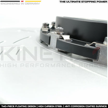 FOR BMW M3 F80 FRONT 2-PIECE FLOATING BRAKE DISCS 380mm 34112284809 34112284810