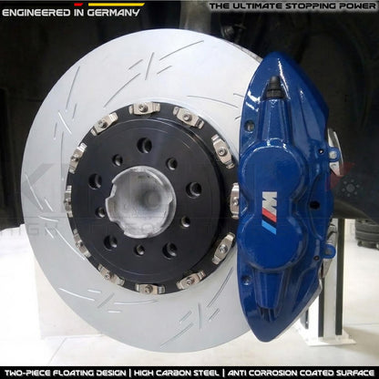 FOR BMW M3 F80 FRONT 2-PIECE FLOATING BRAKE DISCS 380mm 34112284809 34112284810