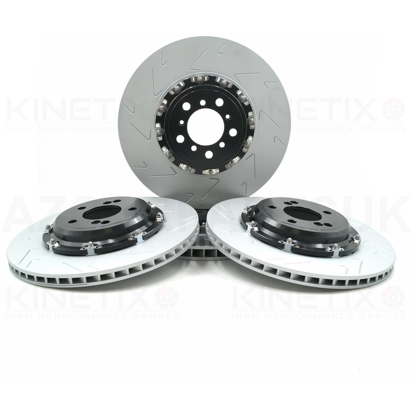FOR BMW M2 F87 M3 F80 M4 F82 F83 FRONT REAR TWO-PIECE FLOATING PERFORMANCE BRAKE DISCS 380mm 370mm