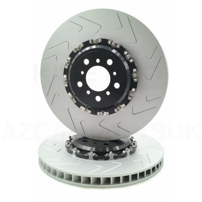 FOR BMW M6 F06 F12 F13 (12-18) TWO PIECE FLOATING FRONT REAR BRAKE DISCS BREMBO PADS & WEAR SENSOR LEADS 400mm 396mm