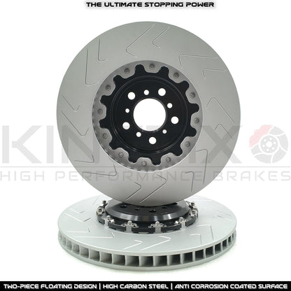 FOR BMW M5 F10 M6 F06 F12 F13 COMPETITION TWO PIECE FLOATING FRONT REAR BRAKE DISCS BREMBO PADS & WEAR SENSOR LEADS 400mm 396mm