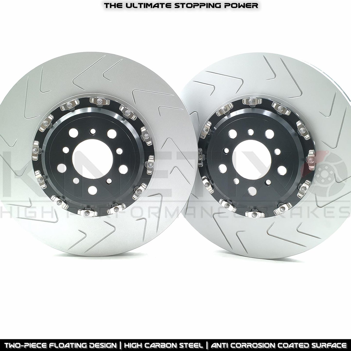 FOR BMW M5 F10 Competition 13-16 TWO PIECE FLOATING FRONT REAR BRAKE DISCS BREMBO PADS & WEAR SENSOR LEADS 400mm 396mm