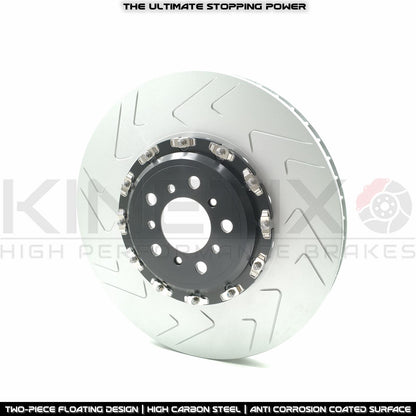 FOR BMW M6 F06 F12 F13 (12-18) TWO PIECE FLOATING FRONT REAR BRAKE DISCS BREMBO PADS & WEAR SENSOR LEADS 400mm 396mm