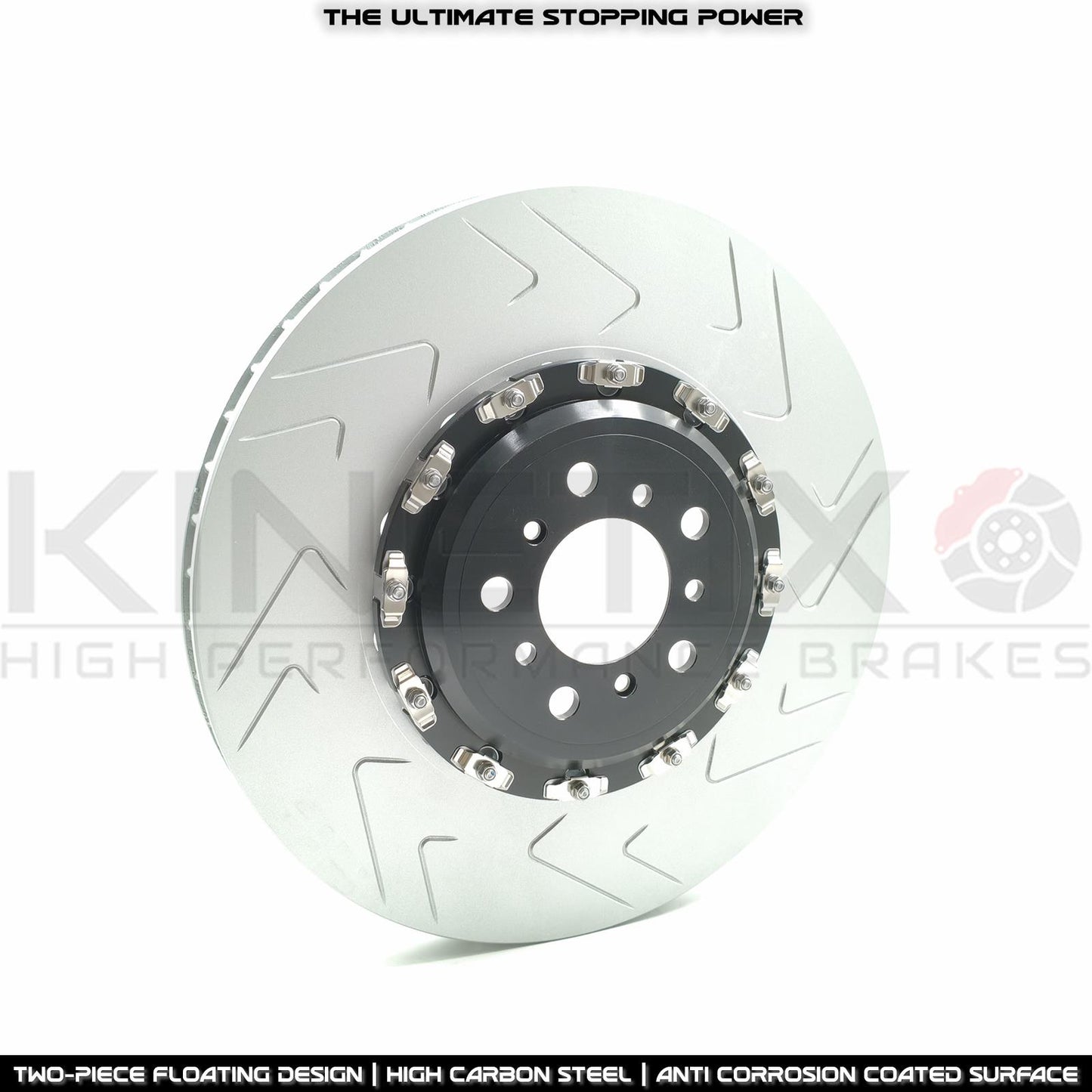 FOR BMW M5 (F10) TWO PIECE FLOATING FRONT BRAKE DISCS K44 RACING PADS 400mm