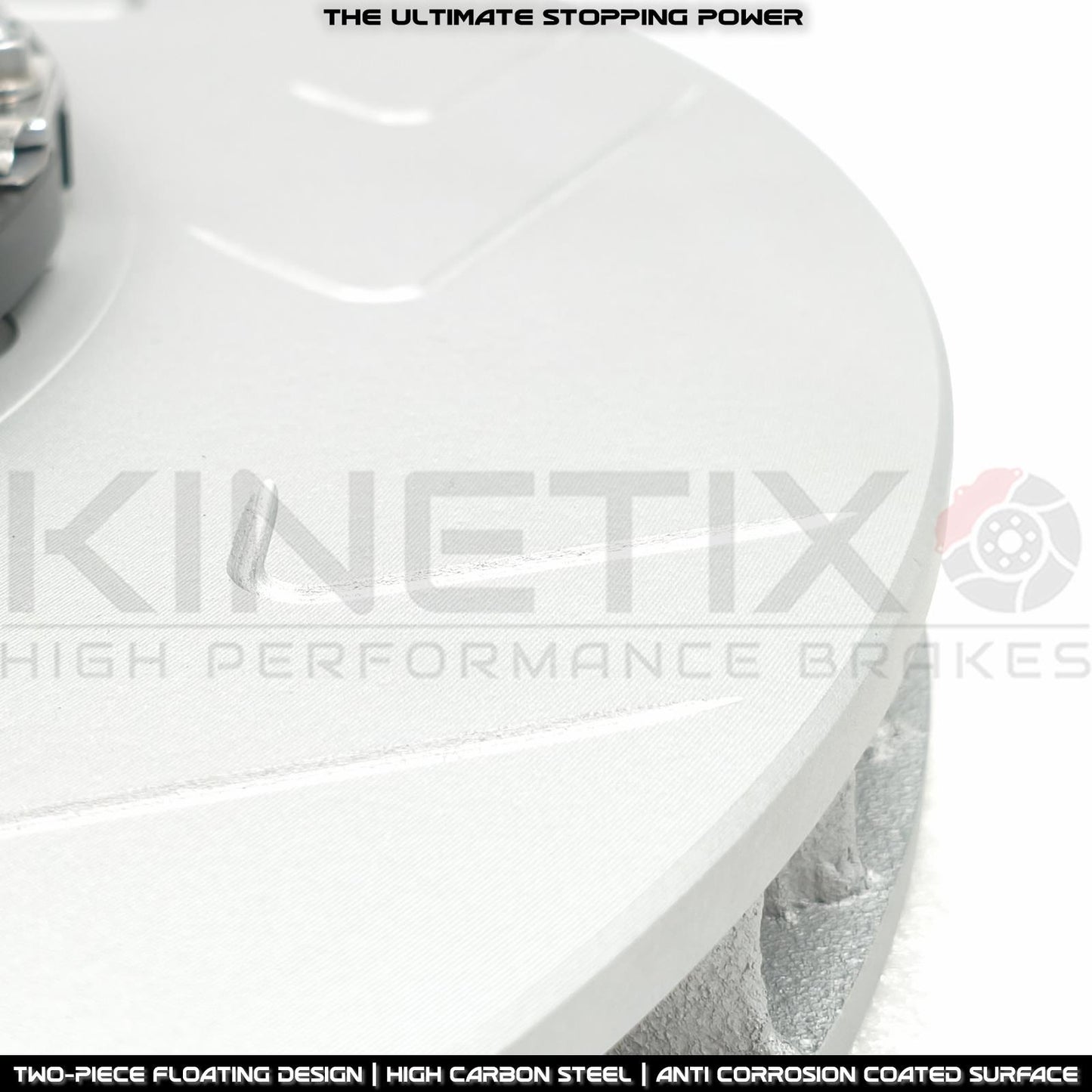 FOR BMW M5 (F10) TWO PIECE FLOATING FRONT BRAKE DISCS K44 RACING PADS 400mm