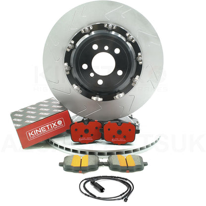 FOR BMW M5 F10 M6 F06 F12 F13 COMPETITION REAR BRAKE DISCS RACING CERAMIC PADS