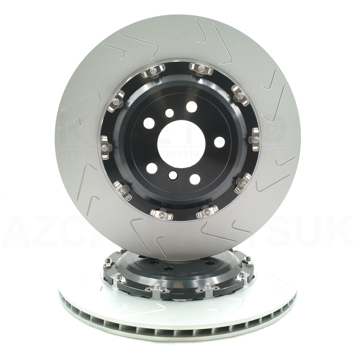 FOR BMW M5 F10 TWO PIECE FLOATING REAR BRAKE DISCS BREMBO PADS 396mm X 24mm