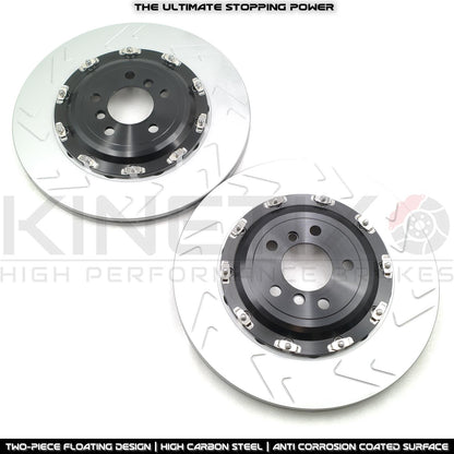BMW M6 F06 F12 F13 Competition TWO PIECE FLOATING FRONT REAR BRAKE DISCS BREMBO PADS & WEAR SENSOR LEADS 400mm 396mm