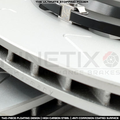 FOR BMW M5 F10 M6 F06 F12 F13 COMPETITION REAR BRAKE DISCS RACING CERAMIC PADS