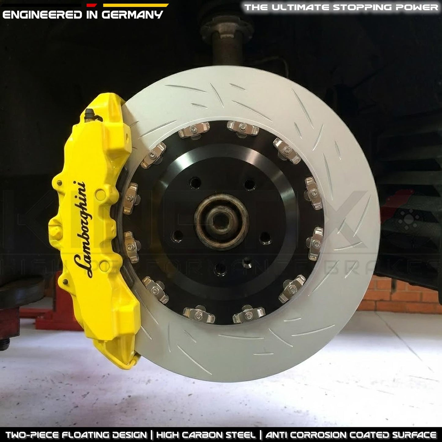 FOR LAMBORGHINI GALLARDO SUPERLEGGERA FRONT BRAKE DISCS CERAMIC PADS 365mm