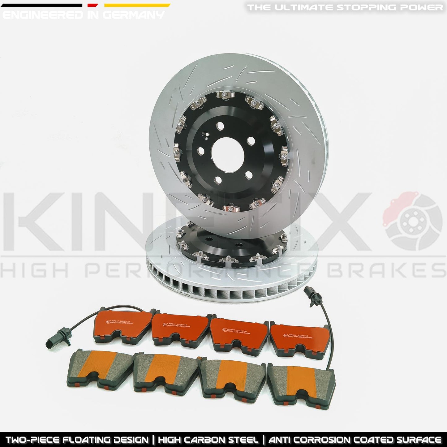 FOR LAMBORGHINI GALLARDO SUPERLEGGERA FRONT BRAKE DISCS CERAMIC PADS 365mm