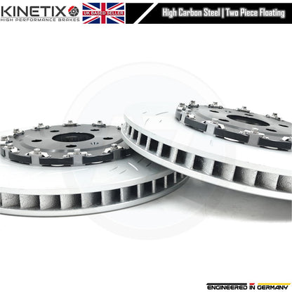 FOR AUDI RS3 8Y 2021- TWO PIECE FLOATING FRONT BRAKE DISCS 375mm 4M0615301BJ